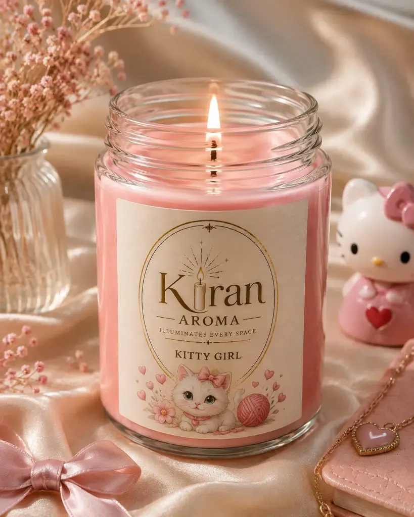 Kitty Girl Jar