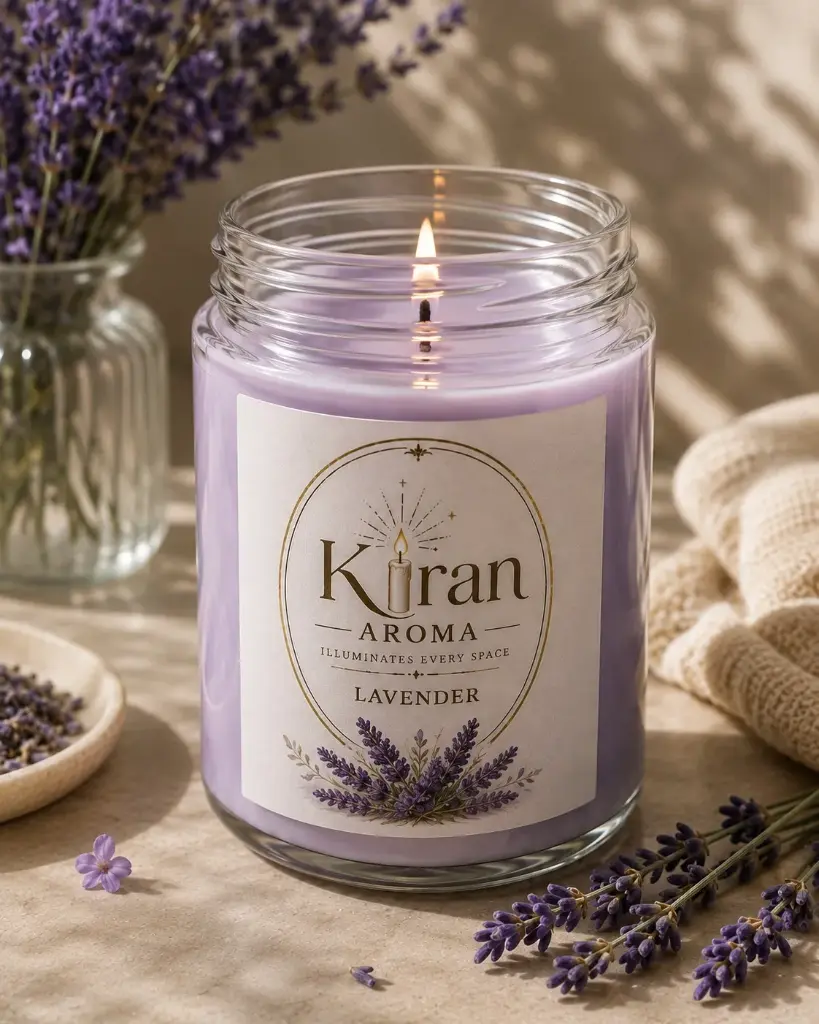 Lavender Jar