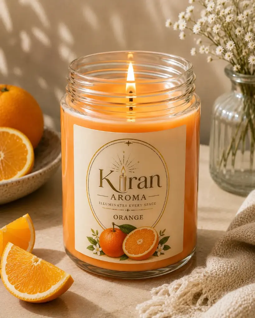 Orange Jar