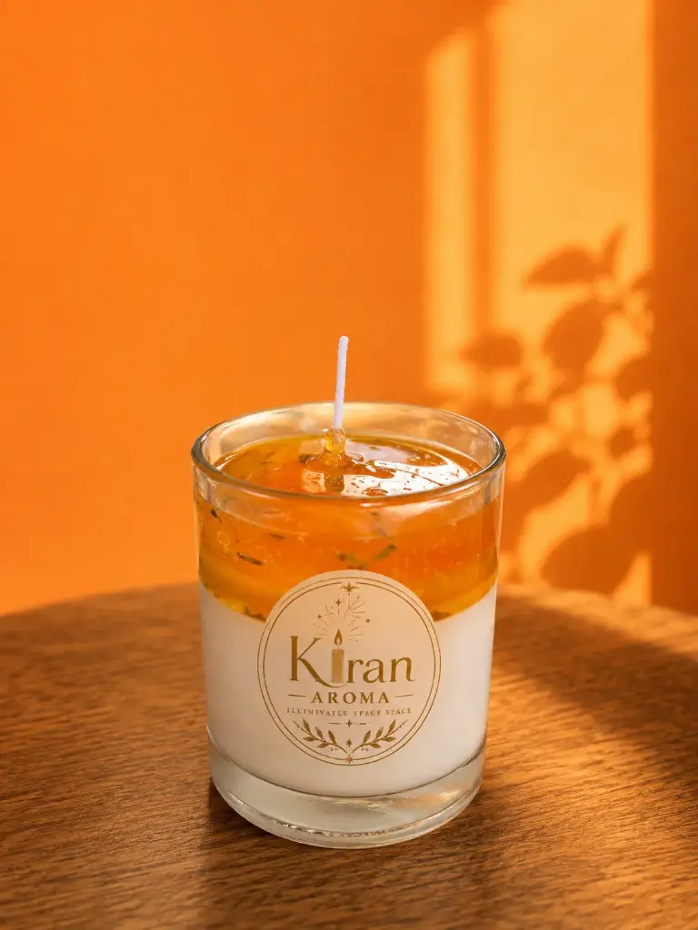 Orange Gel Candle