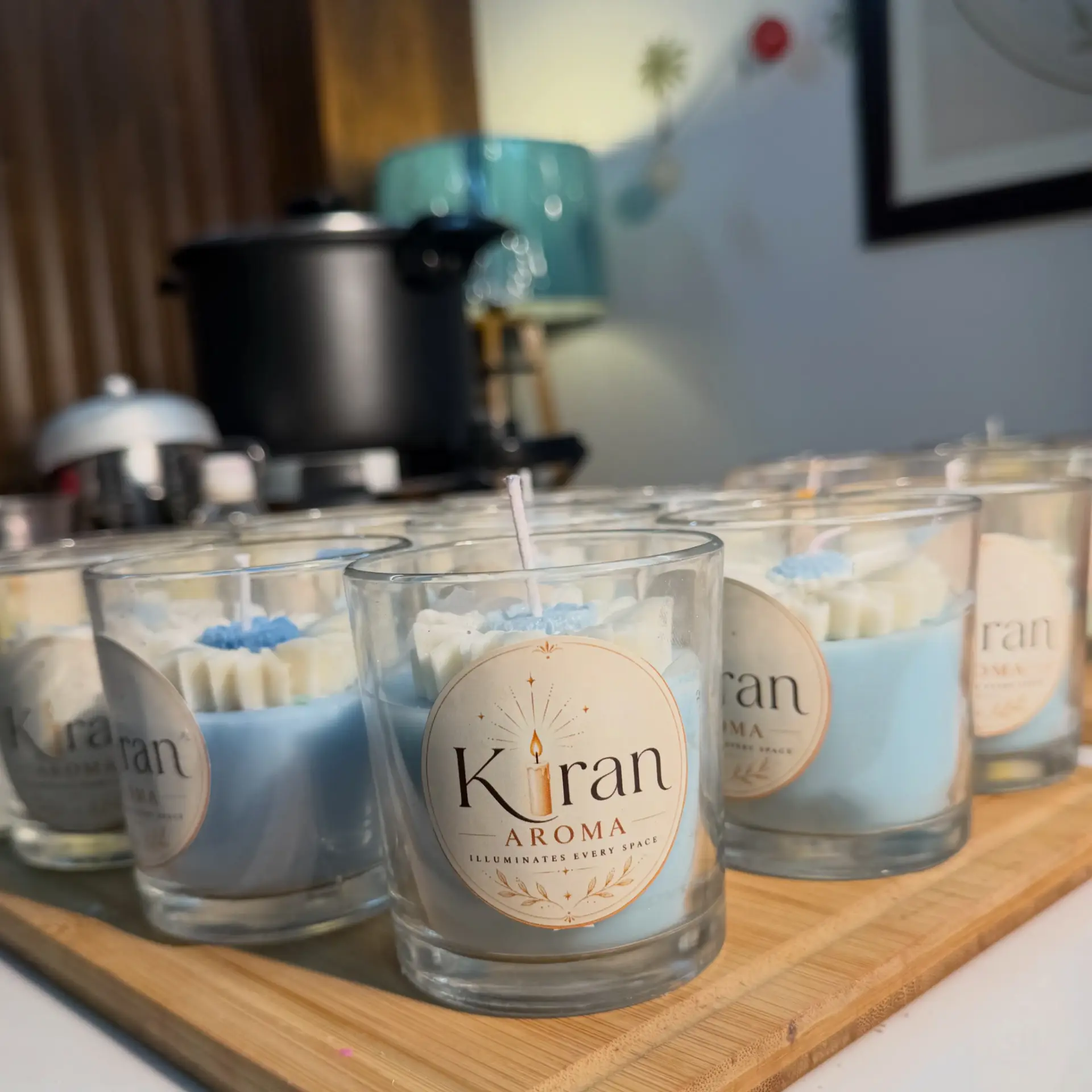 Daisy and sunflower Jar candle